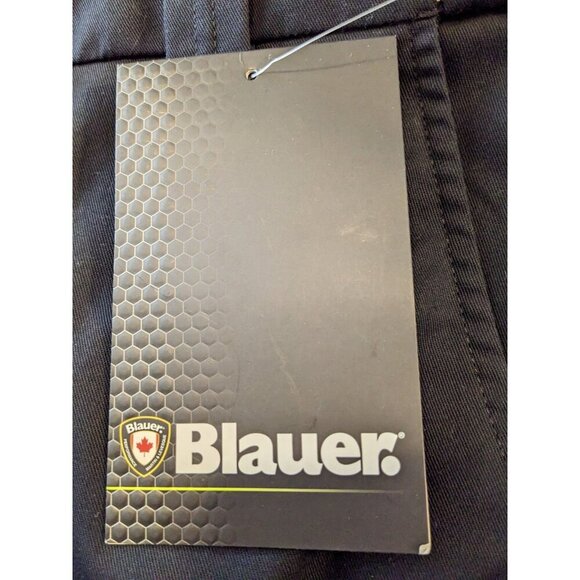 Blauer NEW Cargo Pants Womens Size 22 Navy Blue Zip Utility Work Uniform 8863XSW - Picture 4 of 6